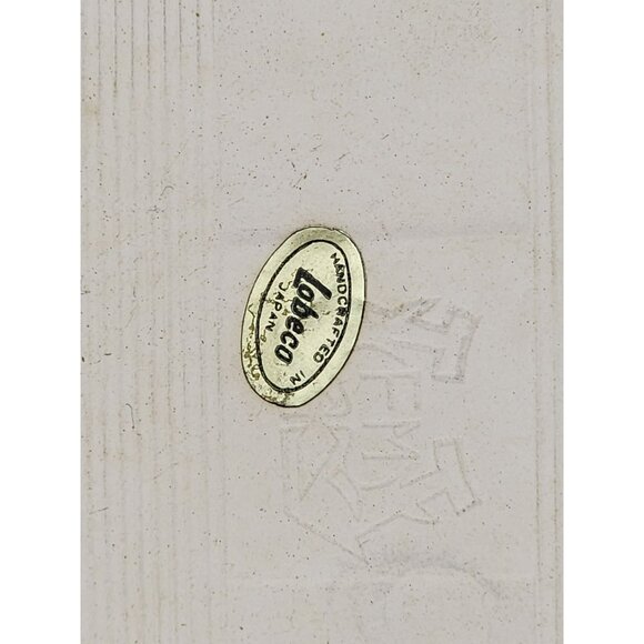 Vintage Cast Iron Trivet With Fruit Basket Print By Lodge Japan - Picture 3 of 7